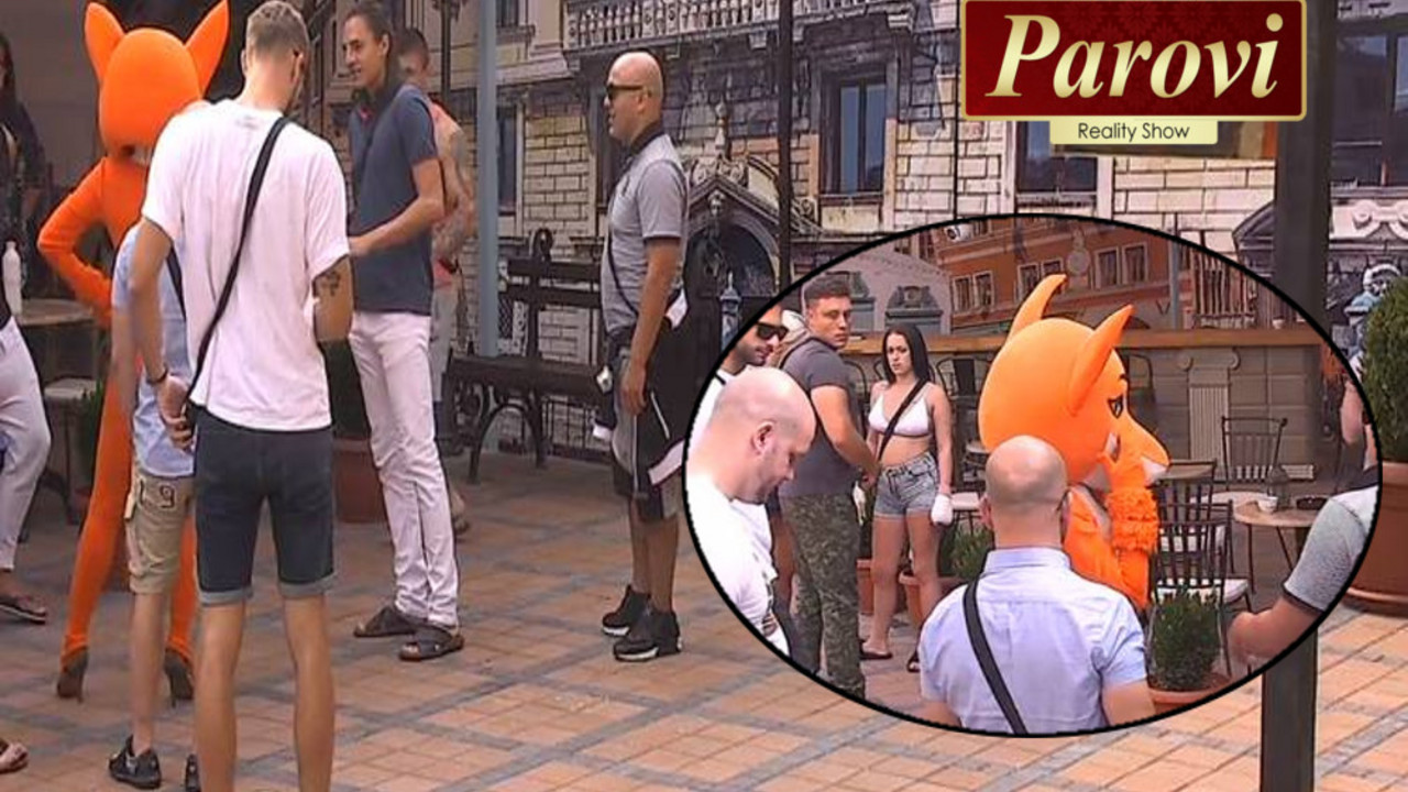 Maskirana devojka u Parovima