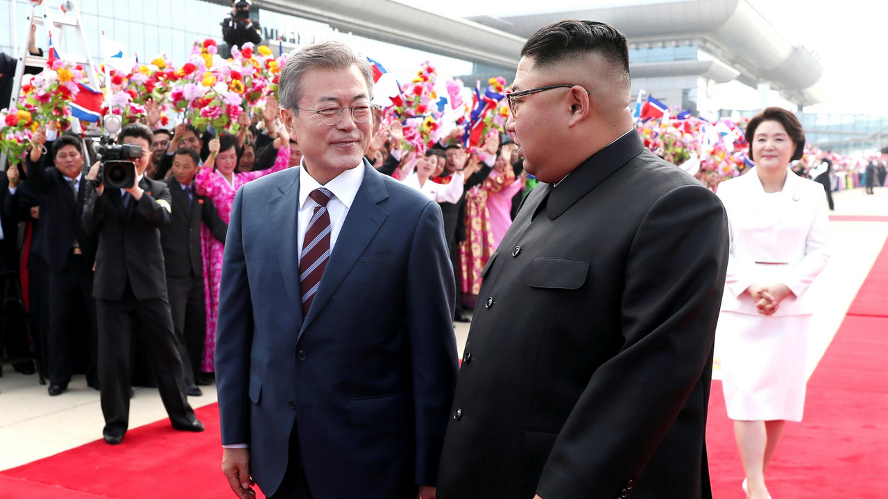 Kim Džong Un i Mun Džae In