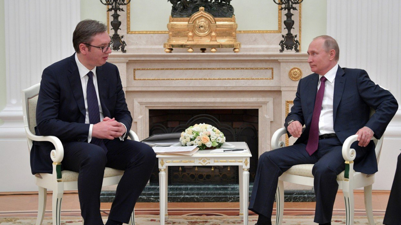Aleksandar Vučić Vladimir Putin 