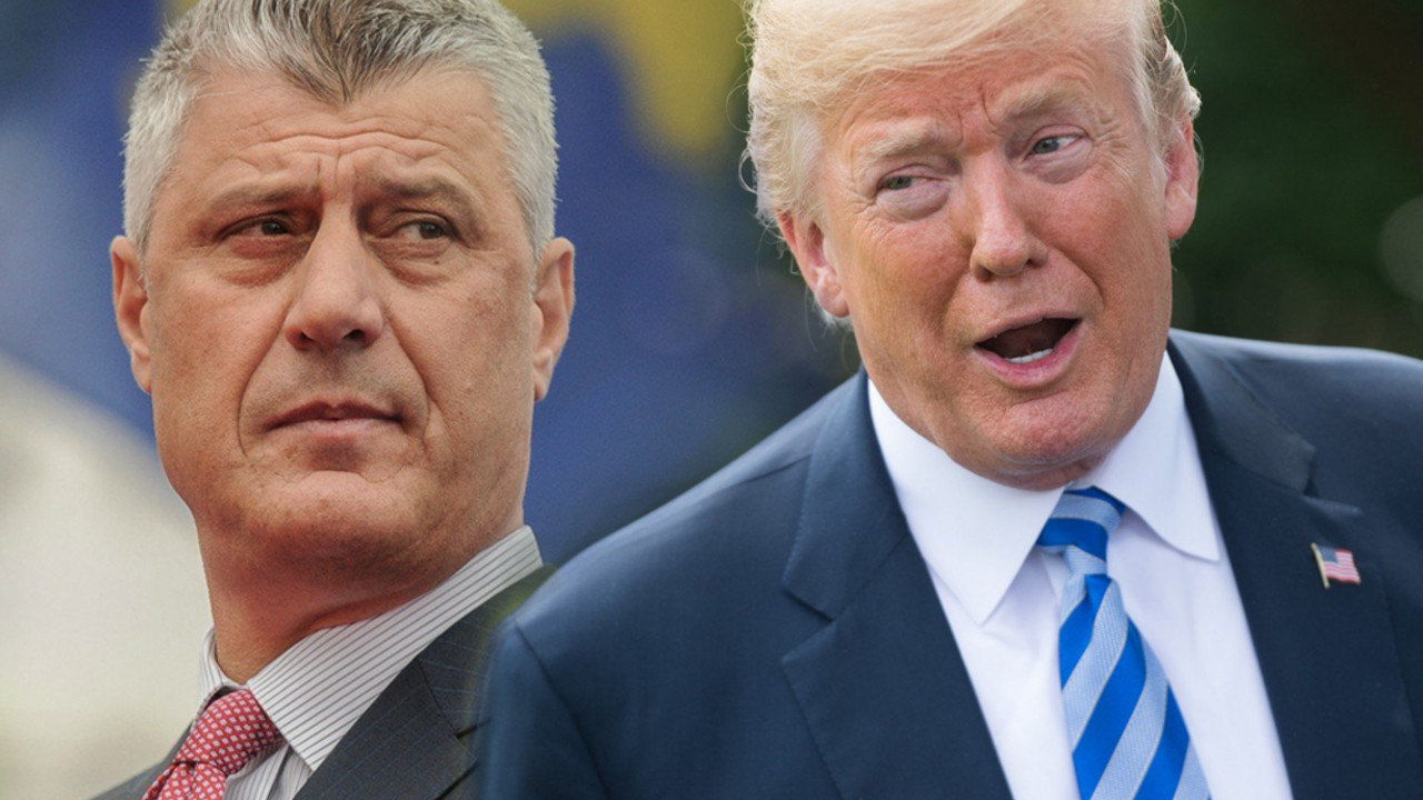 Hašim Tači, Donald Tramp