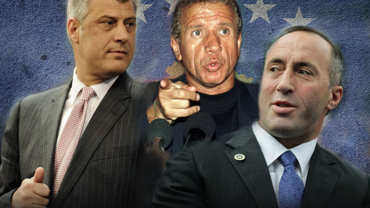 Hašim Tači, Bedžet Pacoli i Ramuš Haradinaj