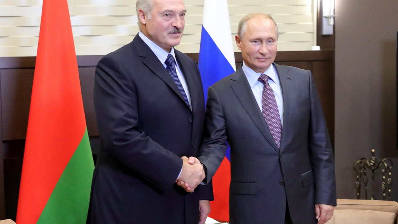 Aleksandar Lukašenko i Vladimir Putin