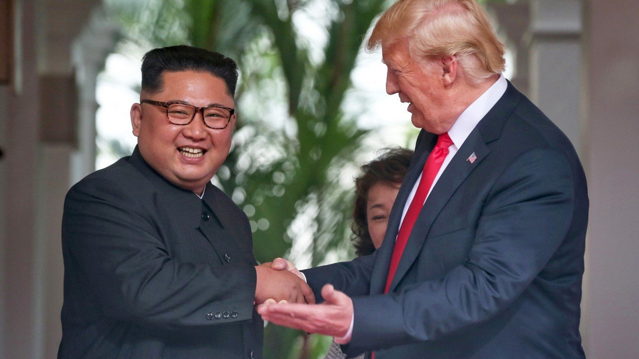 Donald Tramp i Kim Džong Un