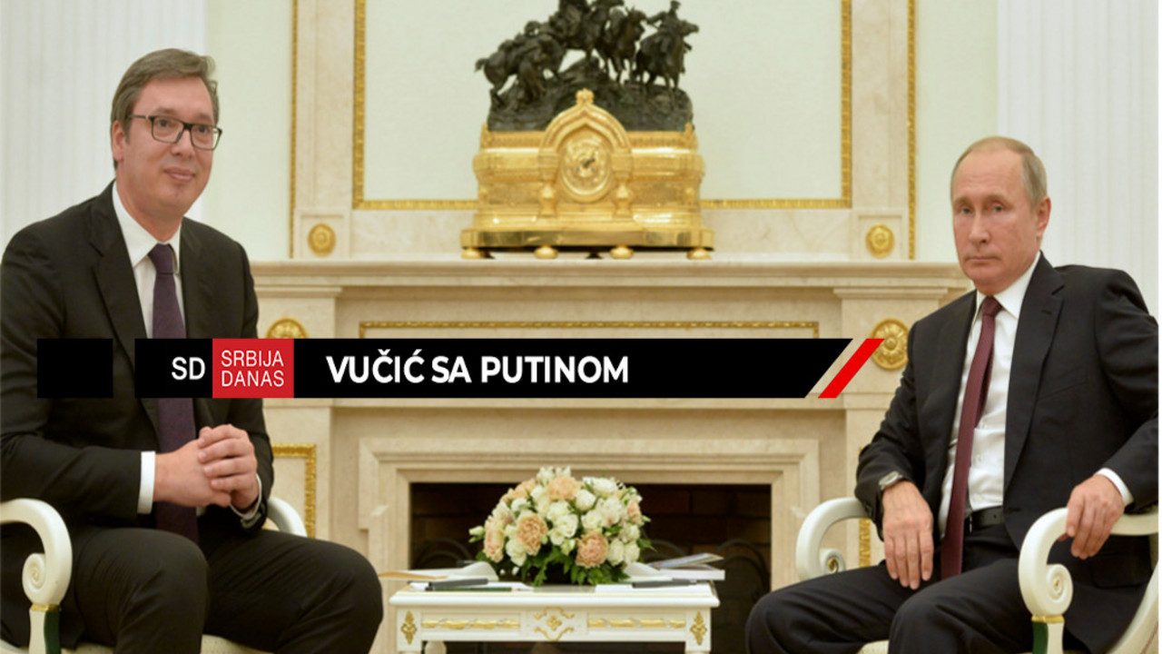 Aleksandar Vučić, Vladimir Putin