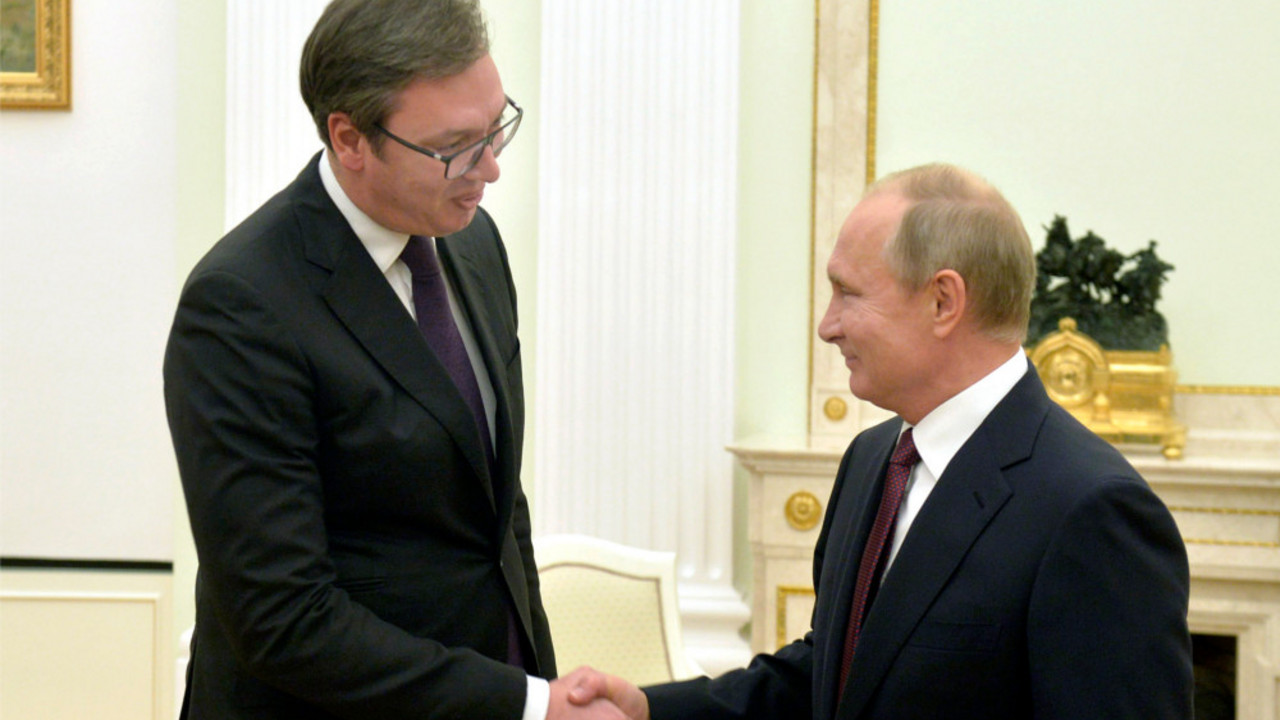Aleksandar Vučić i Vladimir Putin