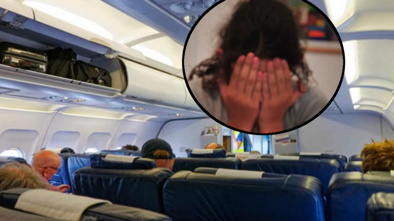Devojčica u avionu
