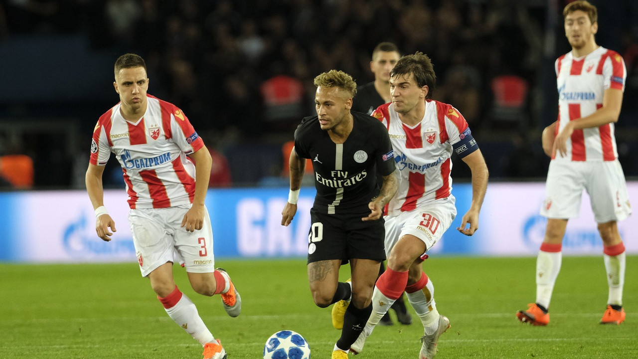FK Crvena zvezda, FK PSŽ