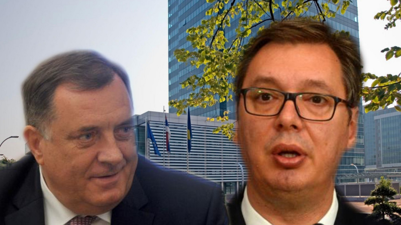 Aleksandar Vučić i Milorad Dodik