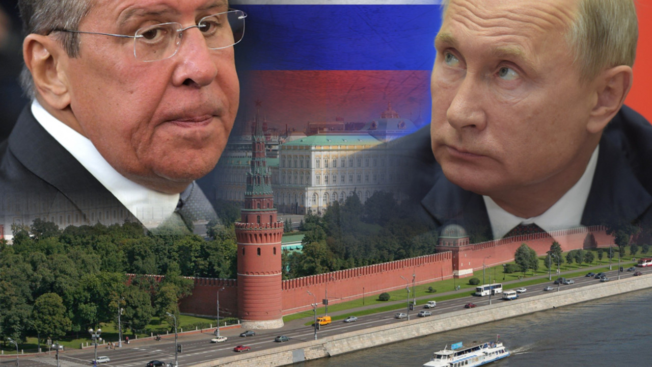 Sergej Lavrov i Vladimir Putin