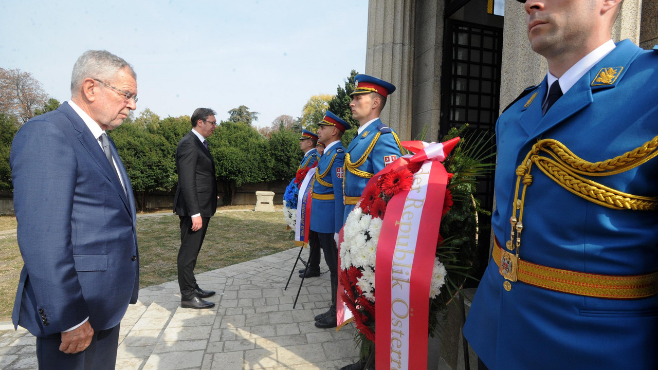 Aleksandar Vučić i Van der Belen