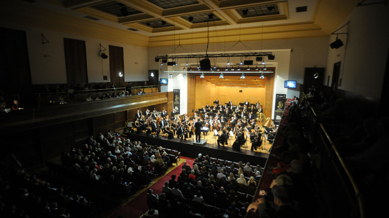 Beogradska filharmonija u Kolarčevoj zadužbini na zatvaranju 50. BEMUS-a