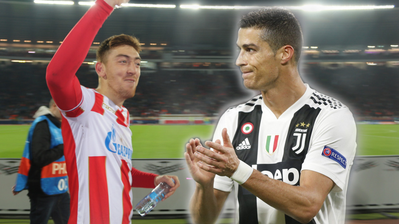 Milan Pavkov i Kristijano Ronaldo