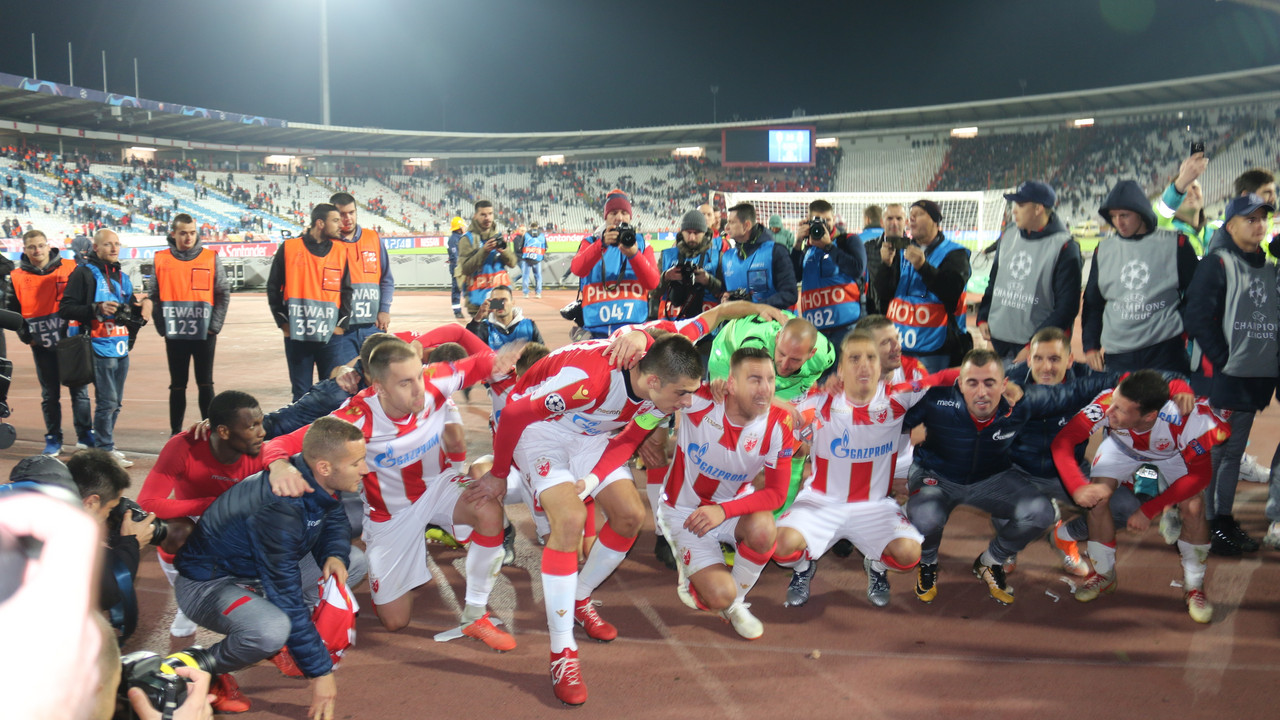 Fudbaleri Crvene zvezde