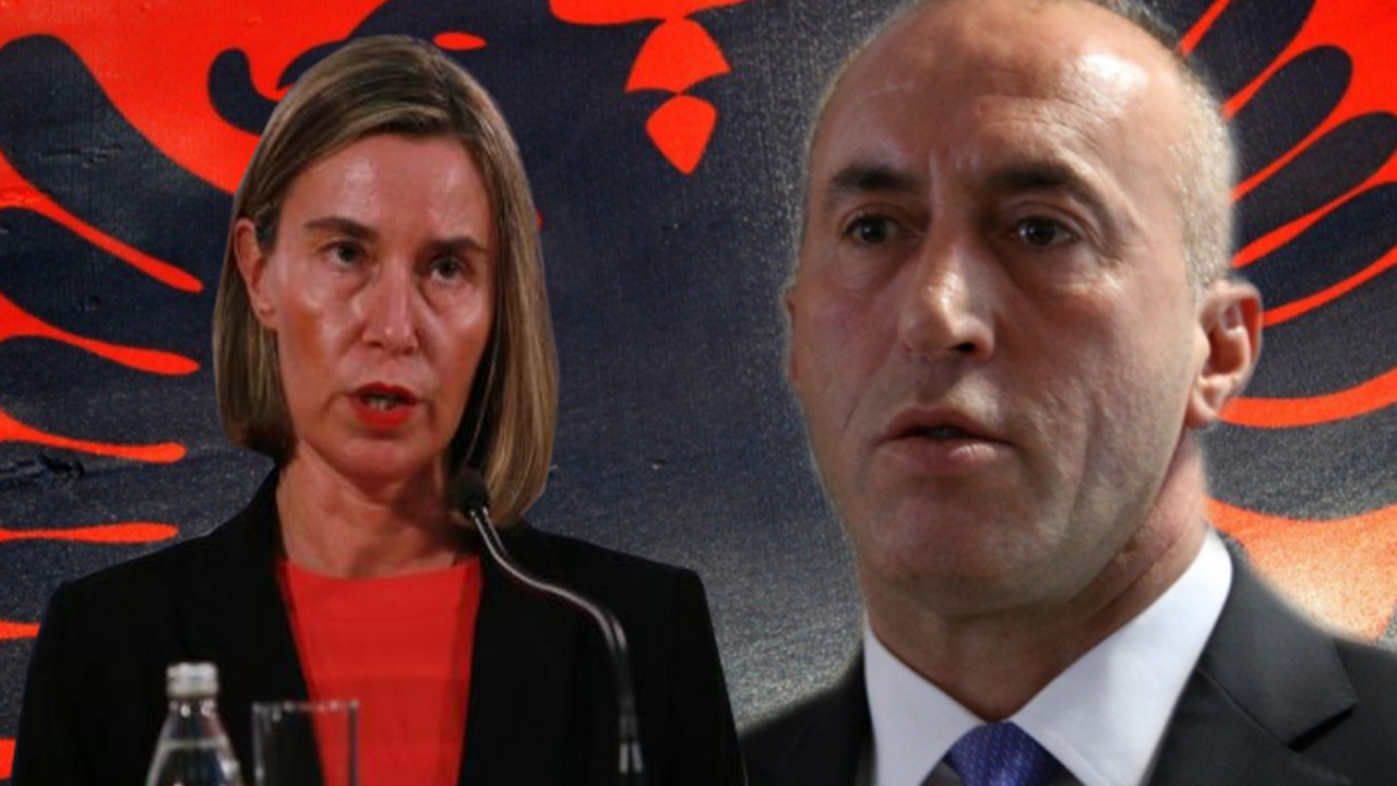 Federika Mogerini i Ramuš Haradinaj