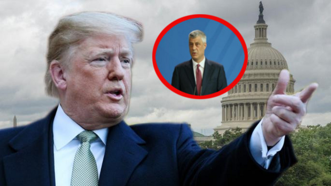 Donald Tramp, Hašim Tači