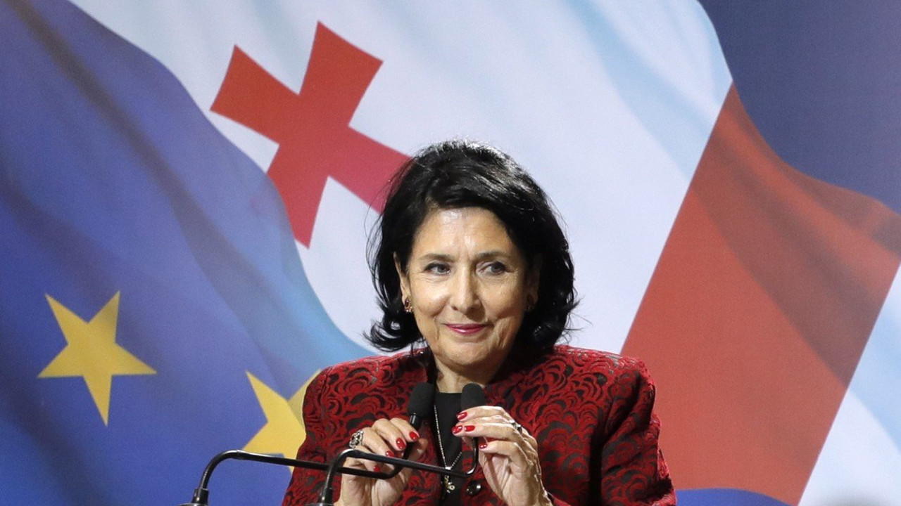 Salom Zuribišvili, Gruzija