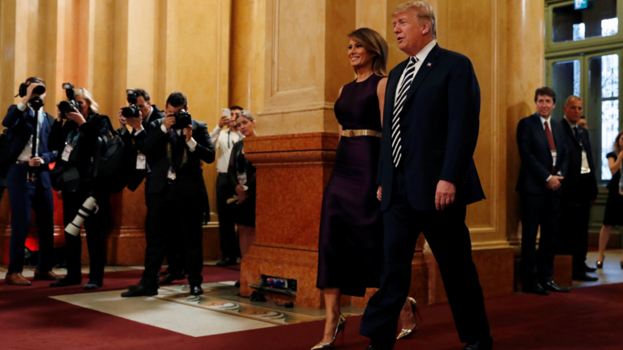 Melanija Tramp, Donald Tramp