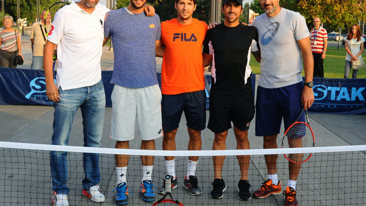 Janko Tipsarević, Viktor Troicki, Nenad Zimonjić, Dušan Lajović, Bogdan Obradović