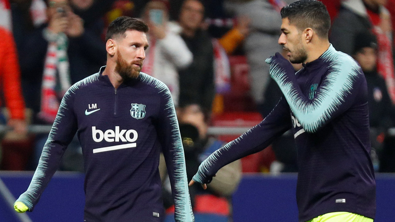 Luis Suarez i Lionel Mesi