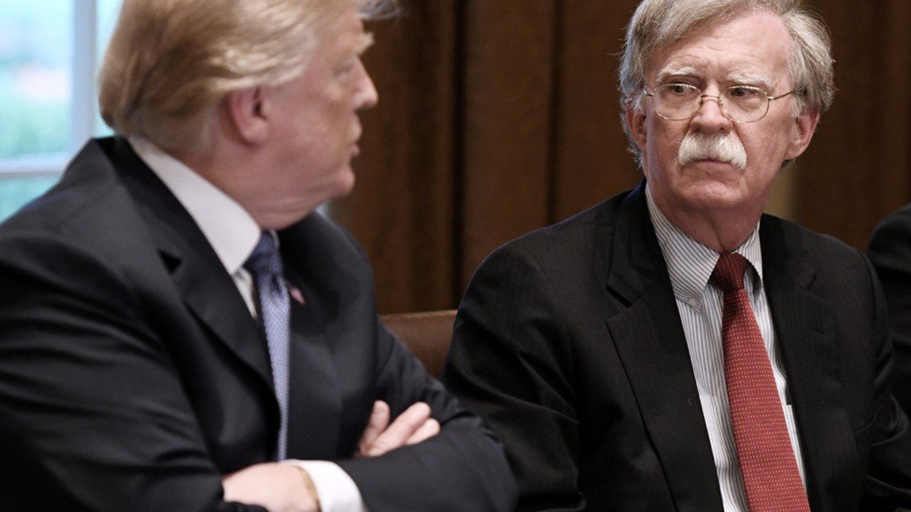 Donald Tramp i Džon Bolton