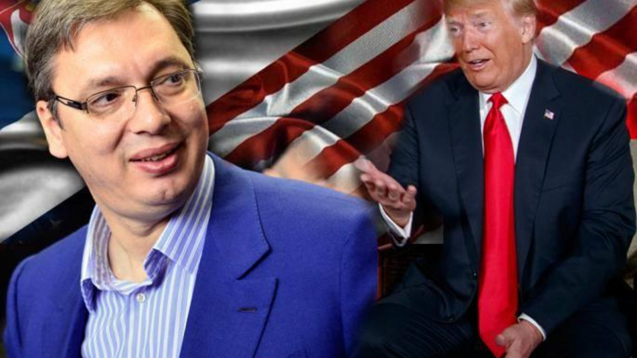 Aleksandar Vučić, Donald Tramp