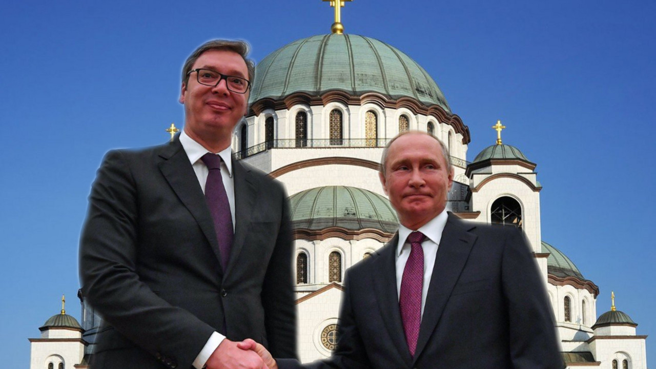 Aleksandar Vučić i Vladimir Putin