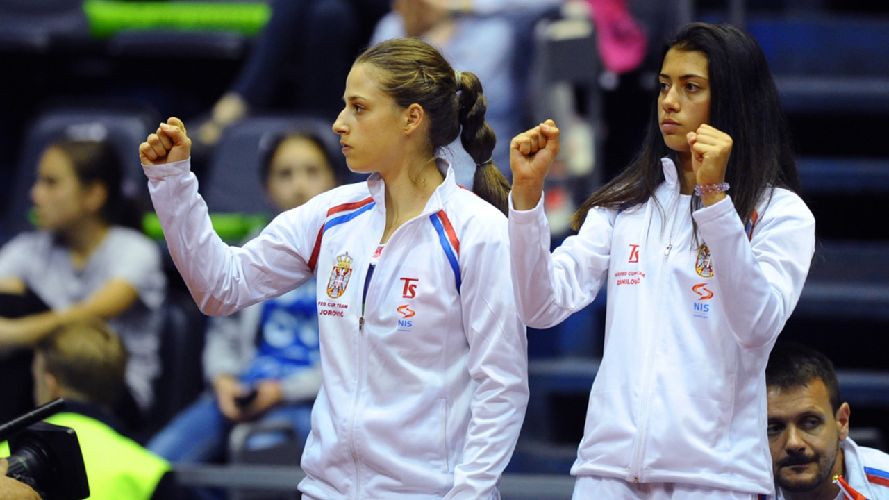 Ivana Jorović i Olga Danilović