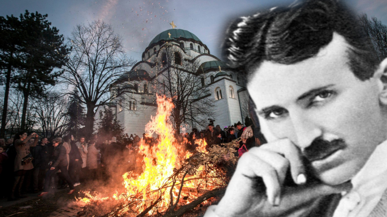 Nikola Tesla, Božić