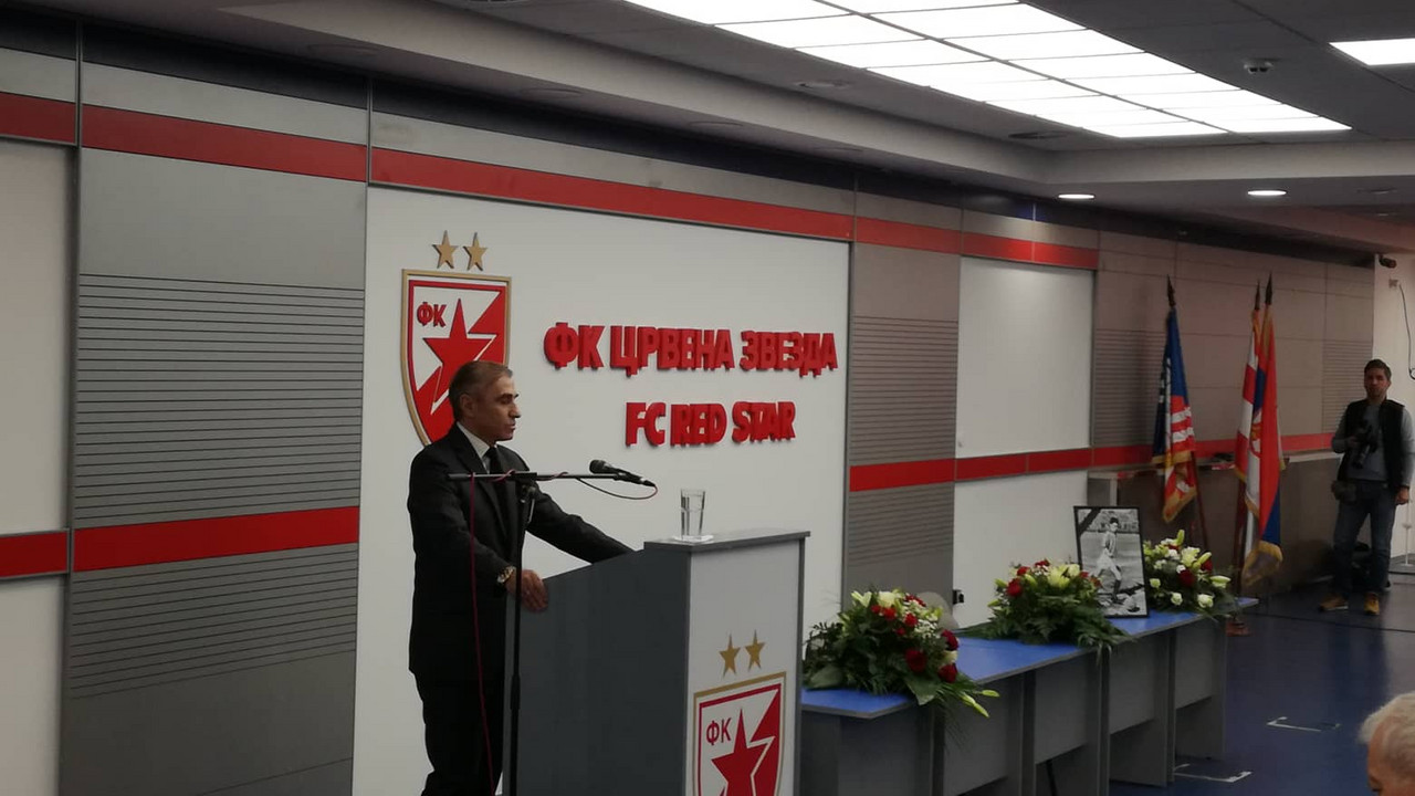 Boško Đurovski na komemoraciji Dragoslavu Šekularcu