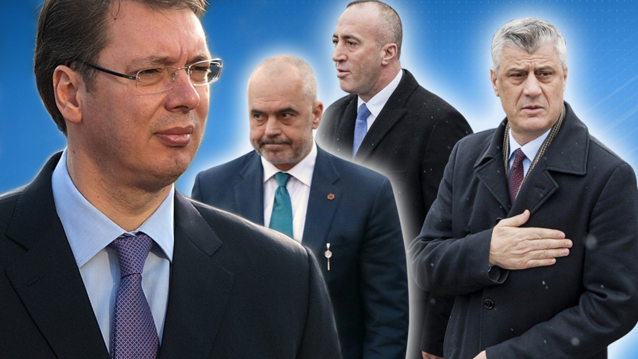 Aleksandar VUčić, Edi Rama, Ramuš Haradinaj, Hašim Tači