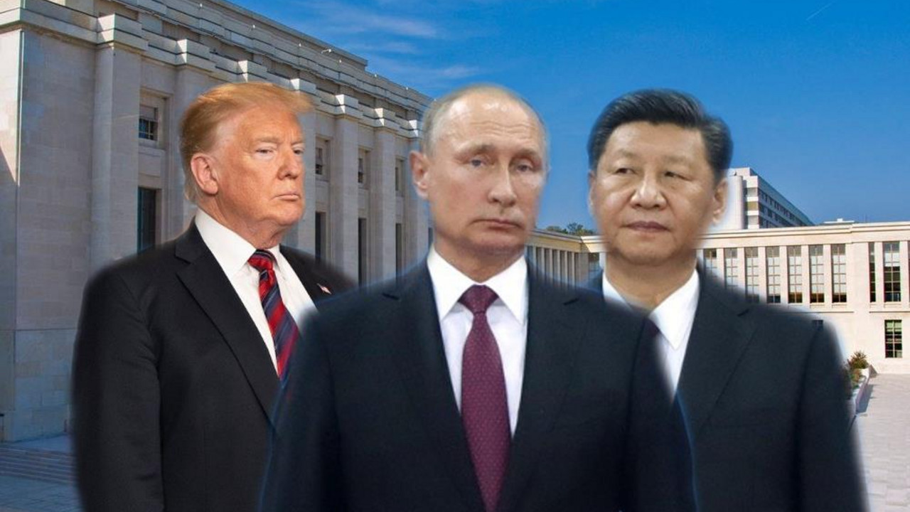 SAD, KINA, Rusija