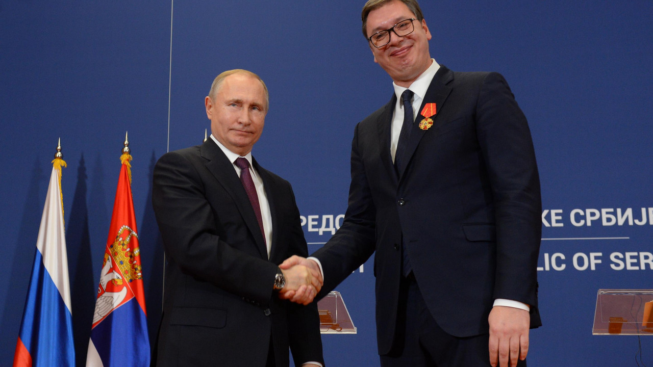 Vladimir Putin i Aleksandar Vučić