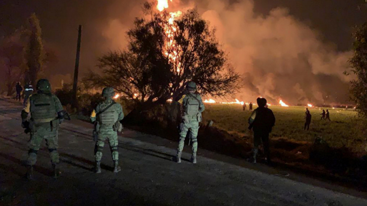 Meksiko eksplozija