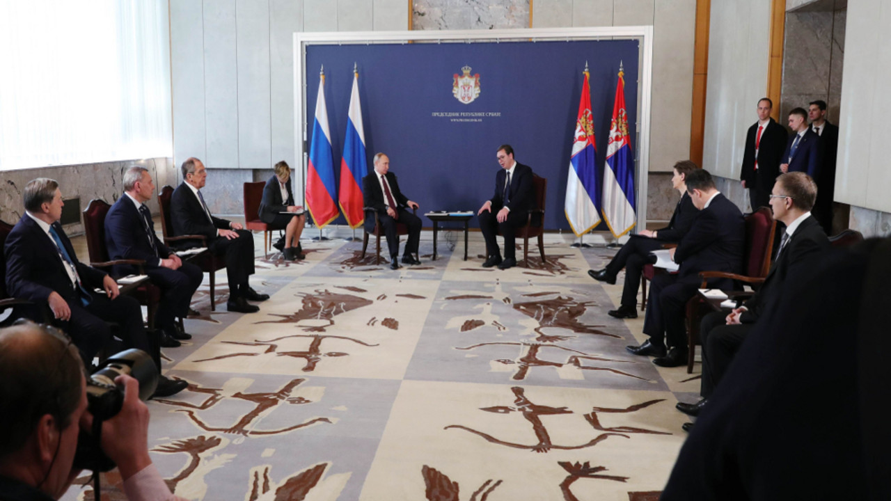 Vladimir Putin, Aleksandar Vučić