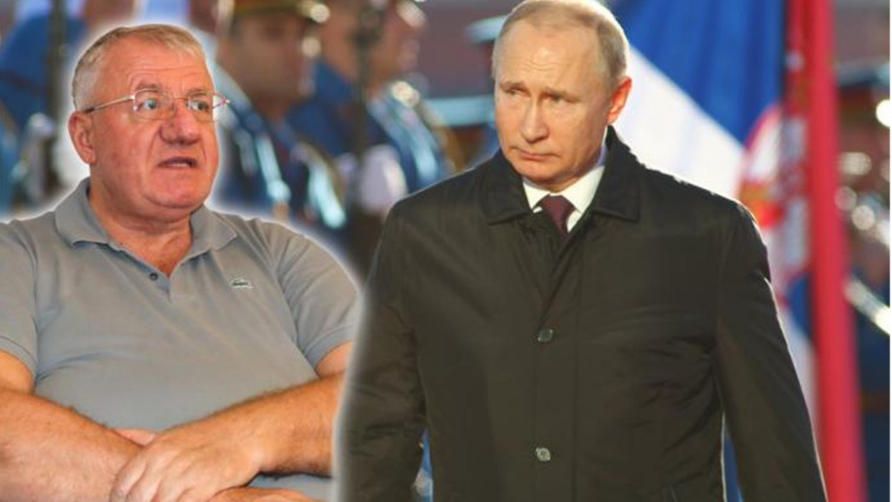 Vojislav Šešelj i Vladimir Putin
