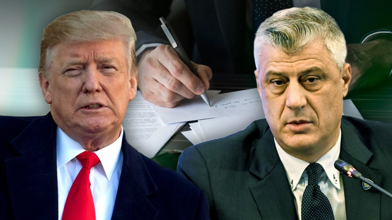 Donald Tramp i Hašim Tači