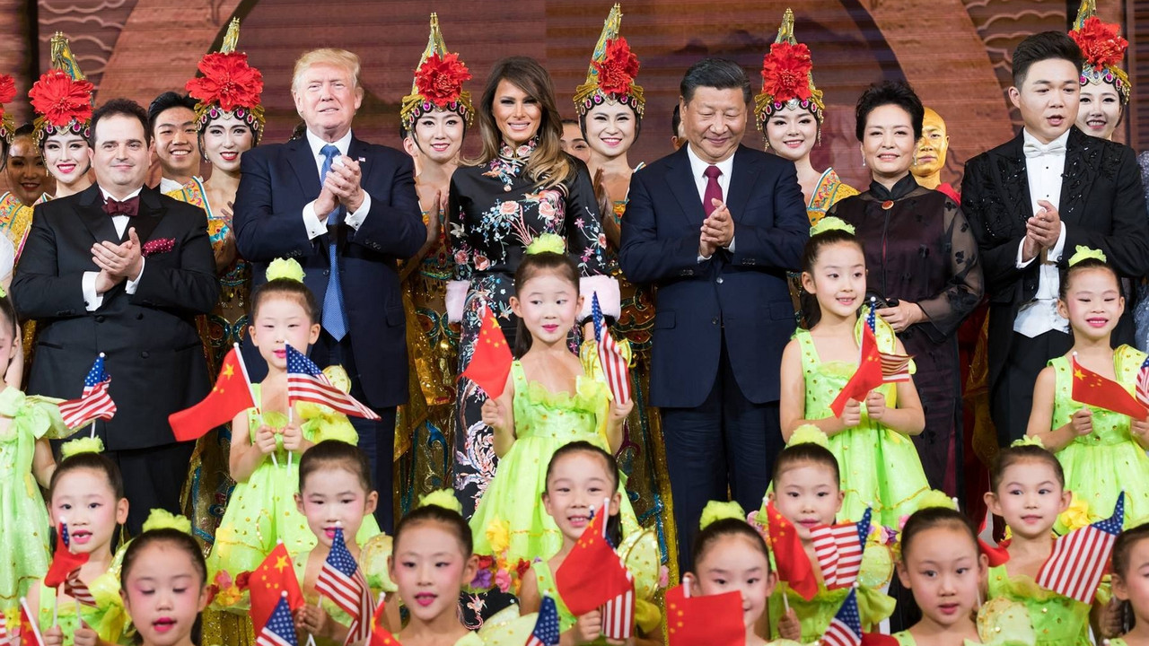 Donald Tramp u poseti Kini