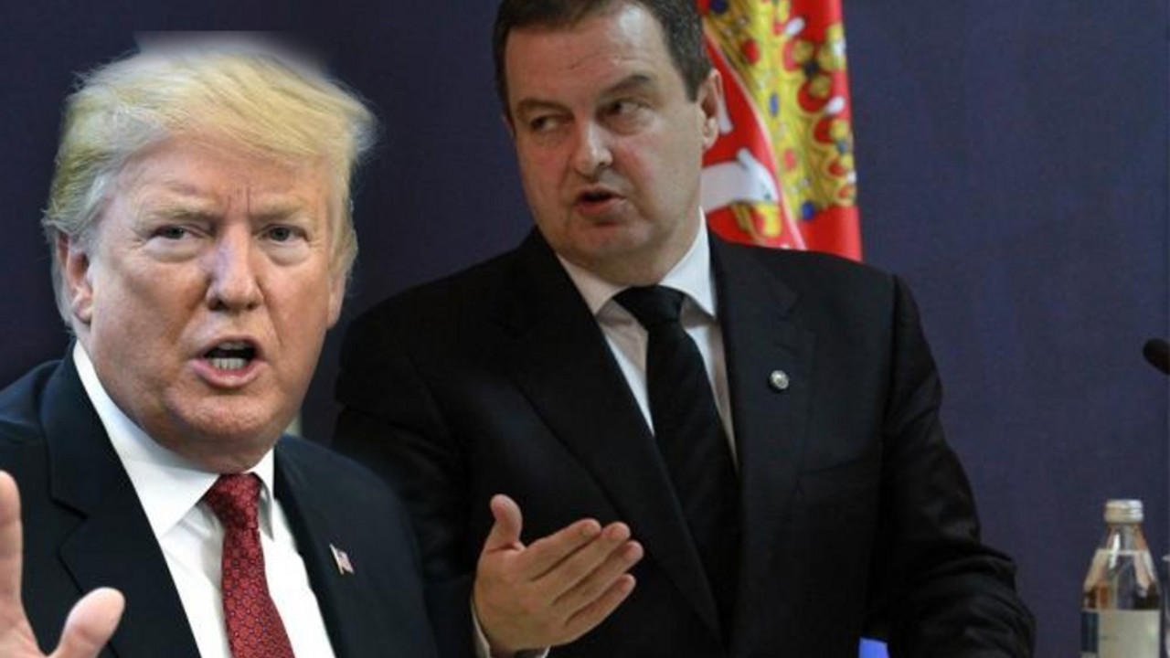 Ivica Dačić, Donald Tramp