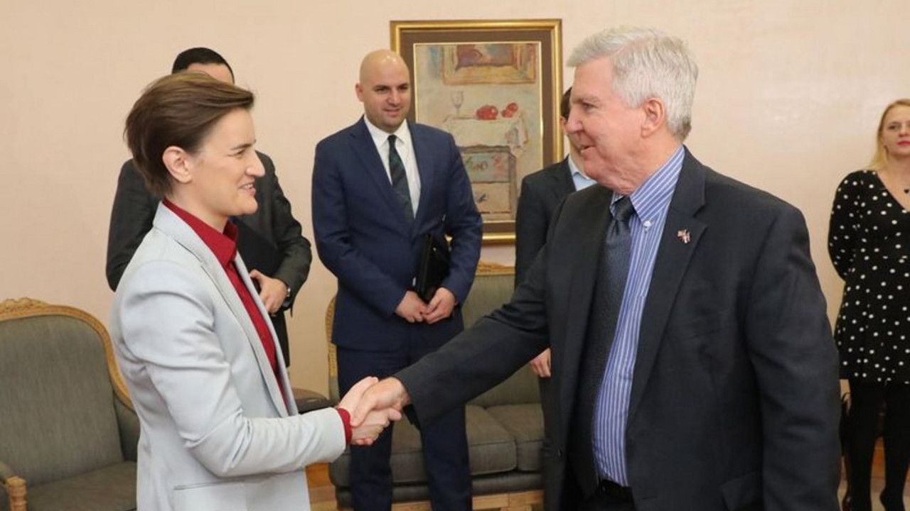 Ana Brnabić na sastanku sa Kajlom Skotom