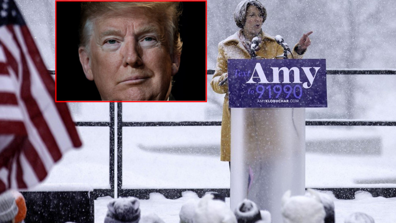 Donald Tramp i Ejmi Klobučar