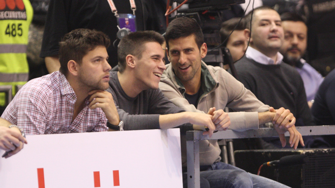 Filip Krajinović, Đorđe Đoković, Novak Đoković