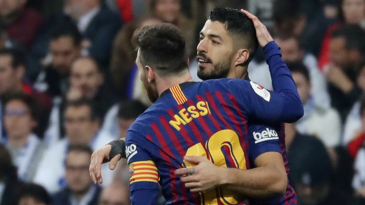 Lionel Mesi i Luis Suarez