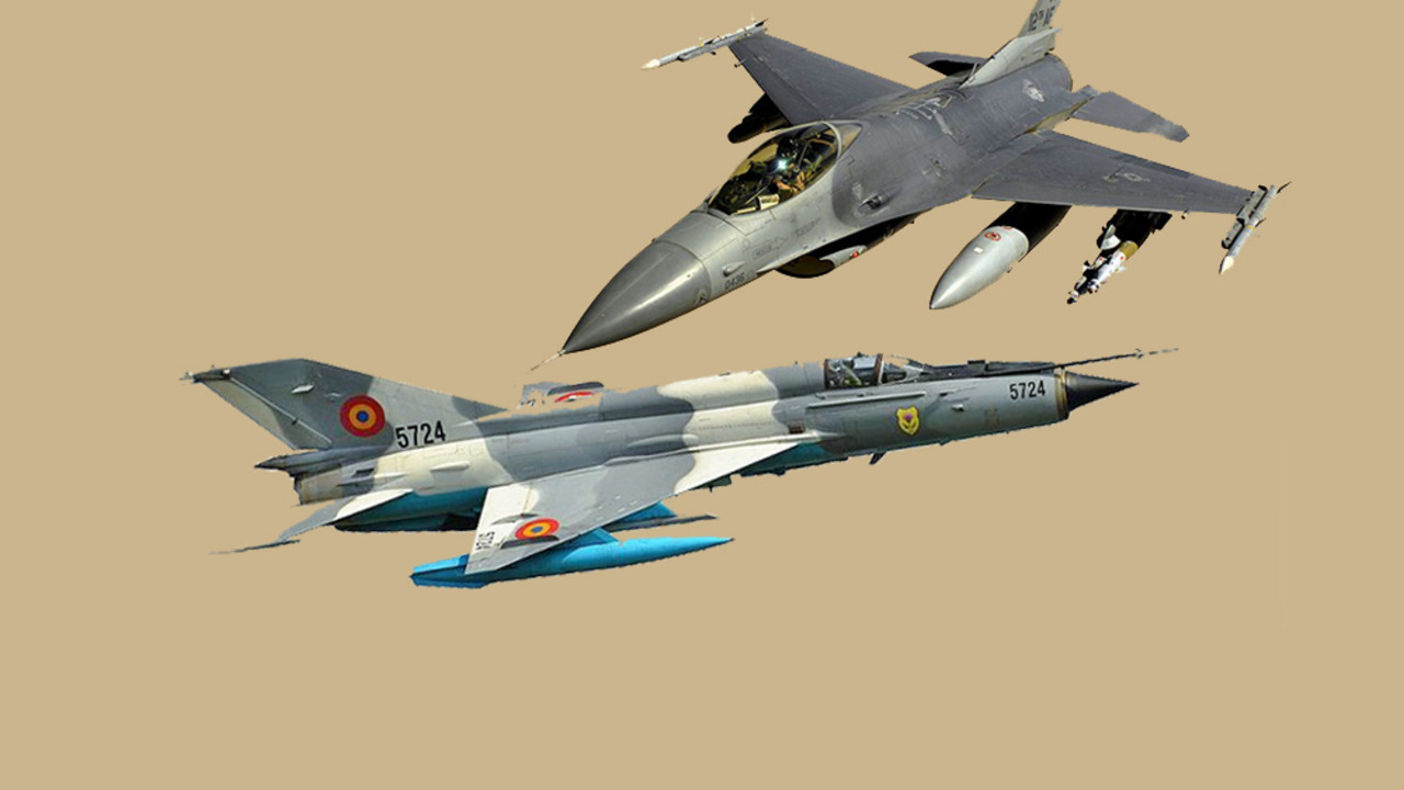 MiG-21 i F-16