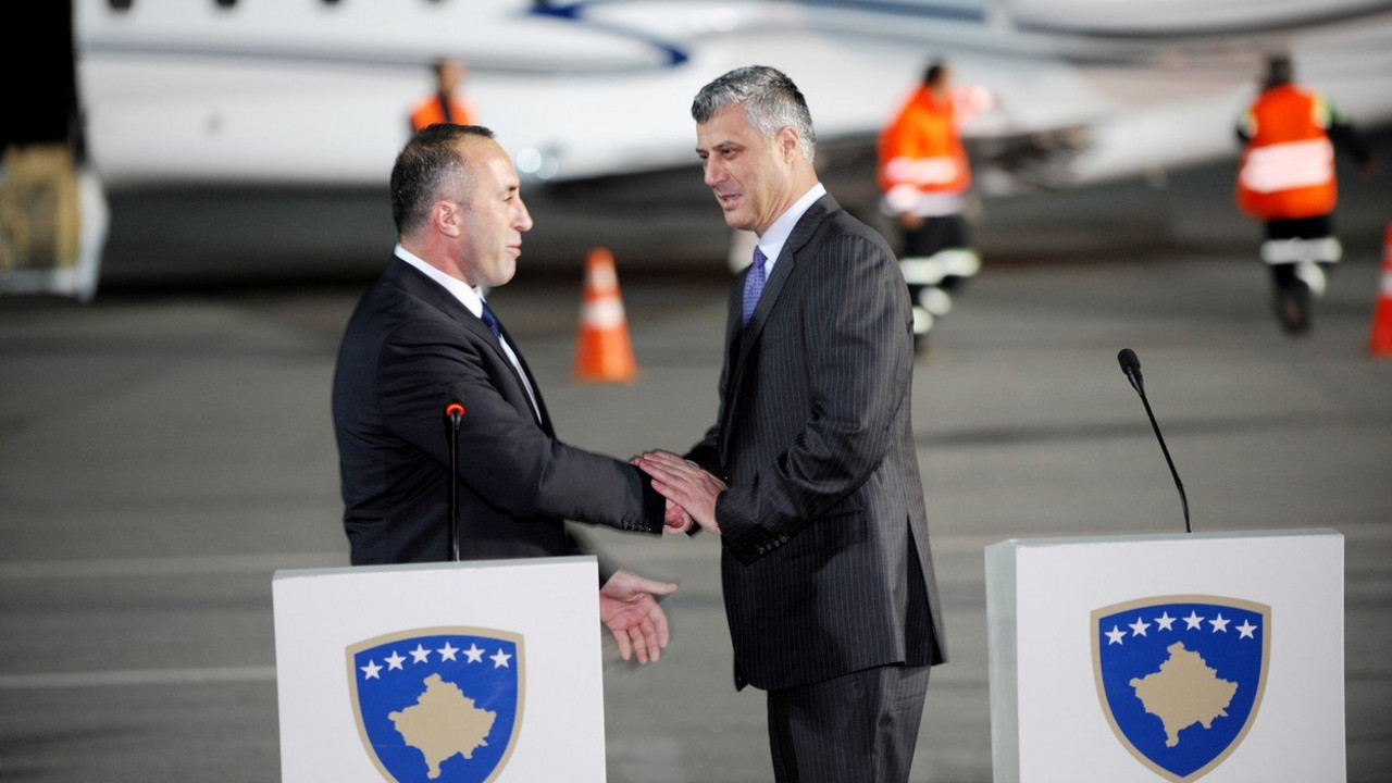 Ramuš Haradinaj i Hašim Tači