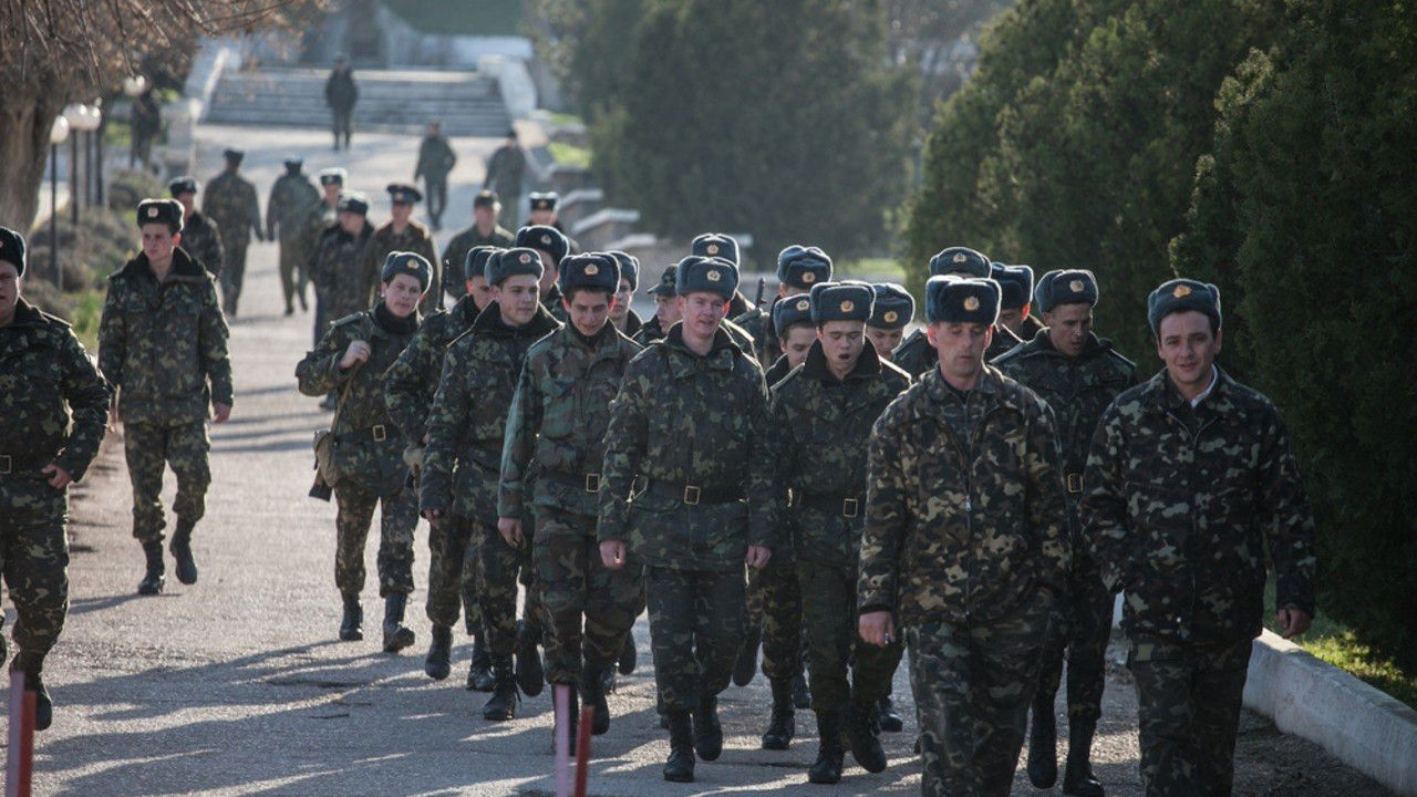 Ukrajinska vojska, Belbek vojna baza, blizina Sevastopolja, Krim