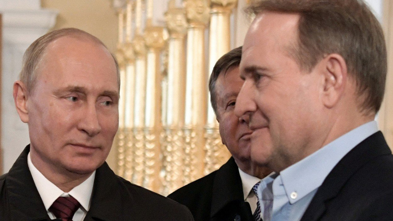Vladimir Putin i Viktor Medvedčuk