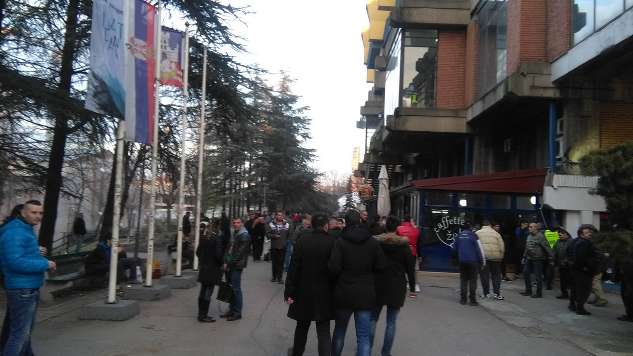 Atmosfera uoči košarkaškog derbija
