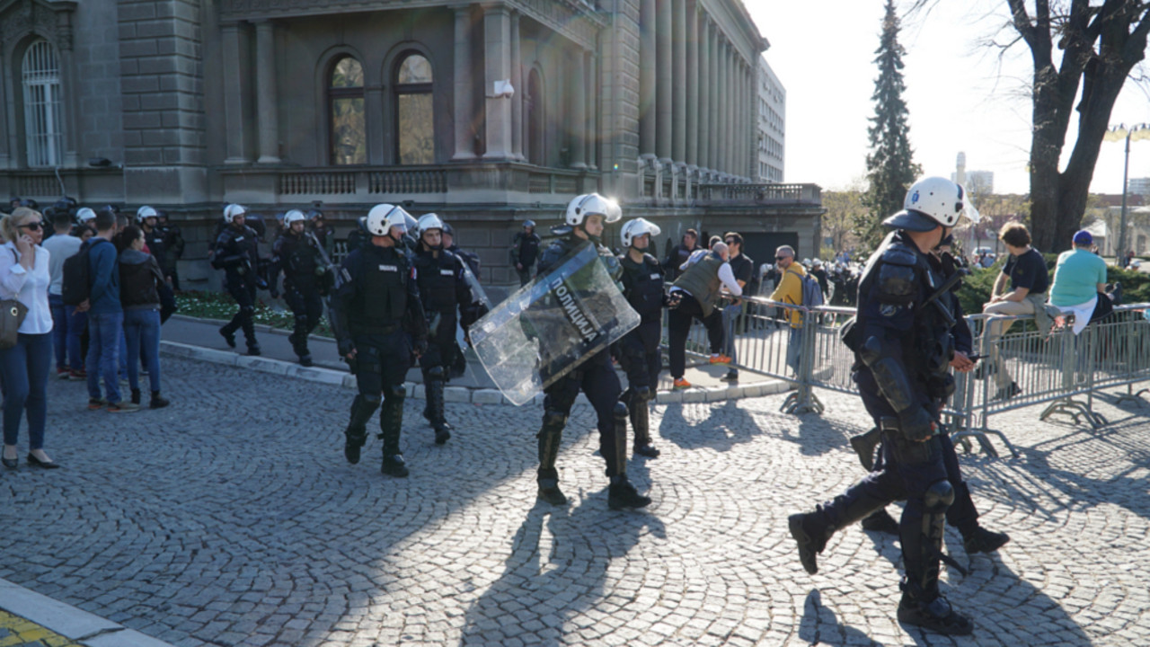 Protest u Beogradu