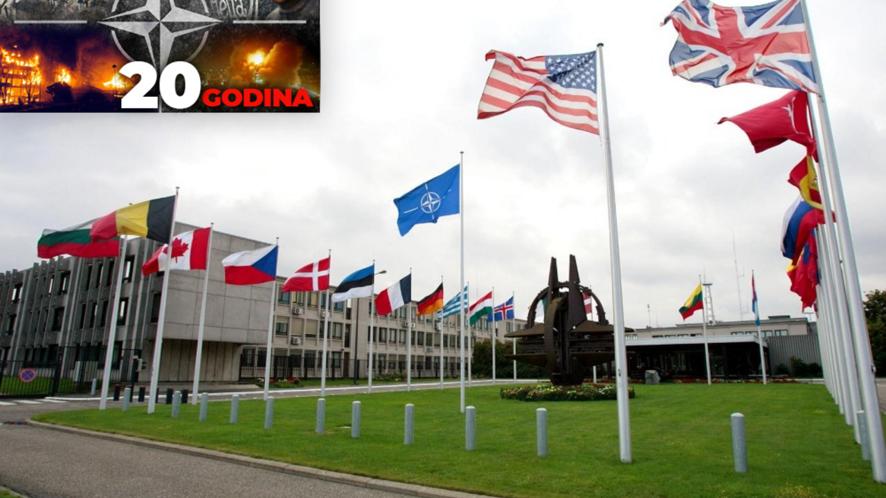 NATO zastave u Briselu