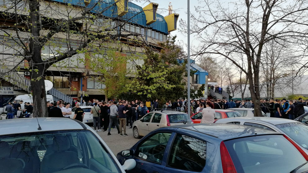 Atmosfera uoči košarkaškog derbija